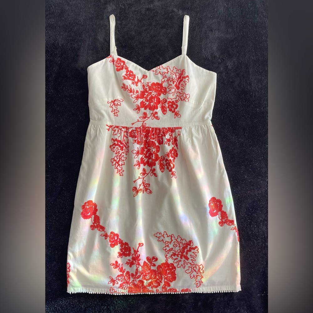 J.Crew Mirabel Embroidered  Mini Dress (SKU505)